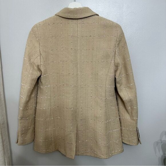 Ann Taylor The Tweed Double Breasted Blazer - Picture 3 of 8